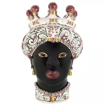 Ваза Vase Moro Lady Ornate Bordeaux