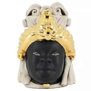 Ваза Vase Moro Lady Small Chic Black Matt
