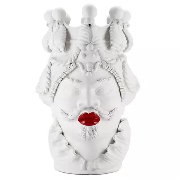 Ваза Vase Moro Man Big Lipstick Red