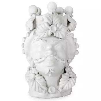Ваза Vase Moro Man Eve White Matt