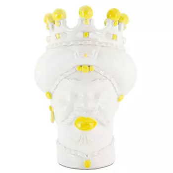 Ваза Vase Moro Man Medium Décor Yellow