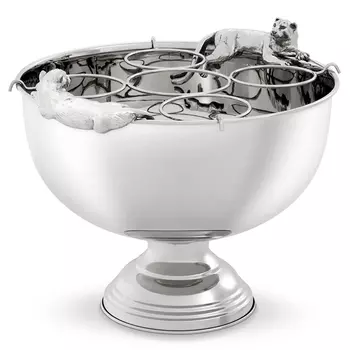 Ведерко для шампанского Eichholtz Champagne Cooler Jordan nickel