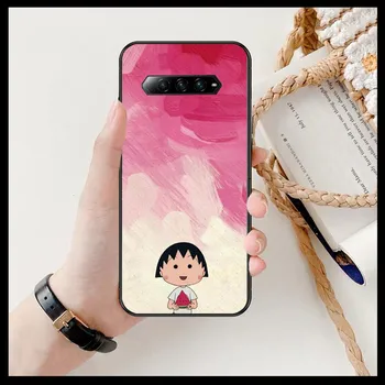 Чехол для телефона TOPLBPCS Chibi Maruko для xiaomi redmi Black Shark 4 Pro 2 3 3s, чехлы Helo, черный силиконовый чехол на заднюю панель Prett, мини-чехол Black Shark 2