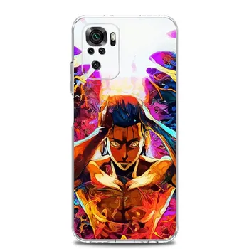 Anime Attack on titan Eren Yeager Phone Case For Xiaomi Redmi Note 12 11 9S 9 8 10 Pro Plus 7 8T 9C 9A 8A K40 Gaming Clear Cover Redmi Note 7