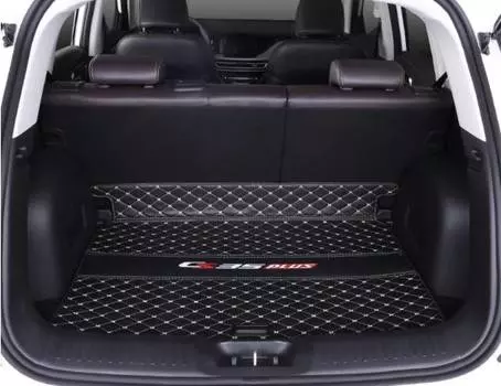 Коврик в багажник (экокожа, 1 элемент) Ou Bailun BLN00300 для Changan CS35 Plus 2018 -