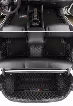 Комплект ковриков в салон и багажник, черные XHF-F168 XHF00107 Mazda CX-30 2020-
