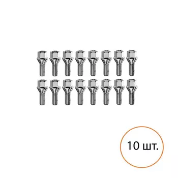 Комплект Alutec_Rial 10 болтов 12x1.5x43 19 сфера №53