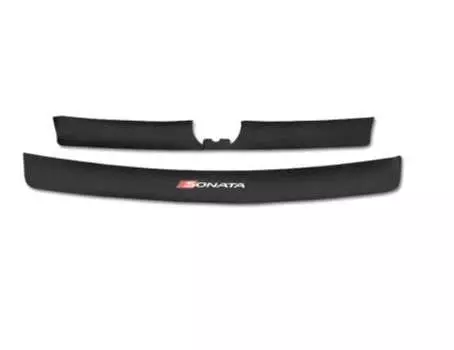 Комплект накладкок на багажник, кожаные, черные You Qiang QNG00200 для Hyundai Sonata (8G) DN8 2020-