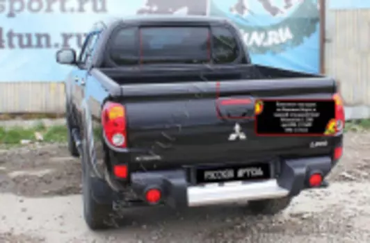 Комплект накладок на боковые борта и задний откидной борт Русская Артель Mitsubishi L200 2014-2015