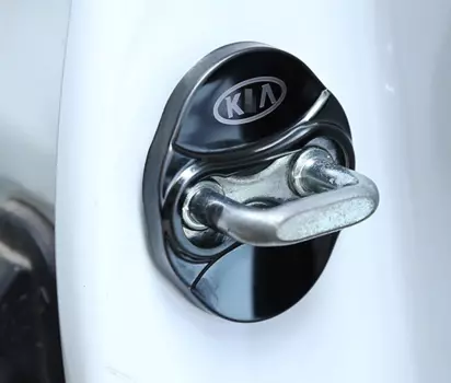 Комплект накладок на дверные петли для Kia Sportage III 2010-2015