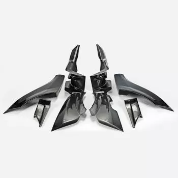 Комплект накладок на заднее крыло (стеклопластик) EPR B-EVO10-RF-VA2 для Mitsubishi Evolution 2007-2016