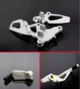 Комплект подставки Savage SAVAGE-0321-02 для ног (алюминиевый сплав, серебристый)