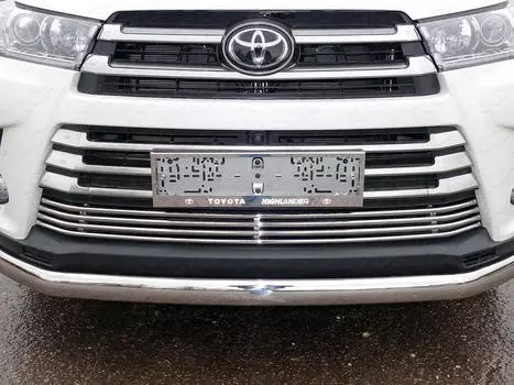 Комплект рамок номерного знака TCC TOYHIGHL-01RN для Toyota Highlander 2017 -