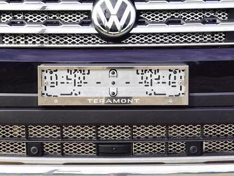 Комплект рамок номерного знака TCC VWTER-01RN Volkswagen Teramont 2017 -