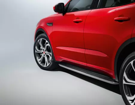 Комплект стационарных боковых подножек ступенек J9C6615 для Jaguar E-Pace 2017 -