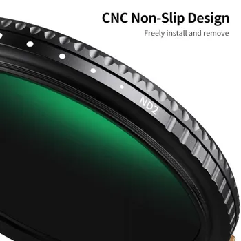 Светофильтр K&F Concept Nano-X ND2-400 55мм KF01.1460