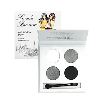 LANDA BRANDA Палетка теней 4 тона Smoky eyes