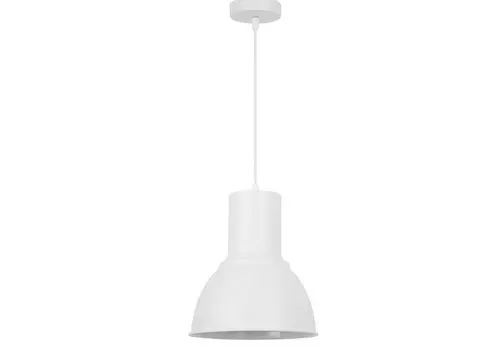 Подвесной светильник laso (odeon light) белый 34 см.