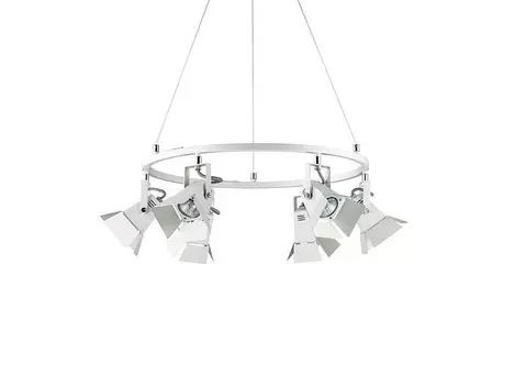 Подвесной светильник techno pro (odeon light) белый 120 см.