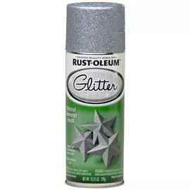 Краска спрей Rust-oleum с мерцающими частицами 0,291 кг Серебро