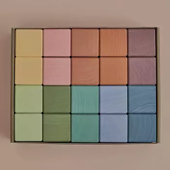 Кубики RADUGA GR?Z "Earth pastel" 20 шт