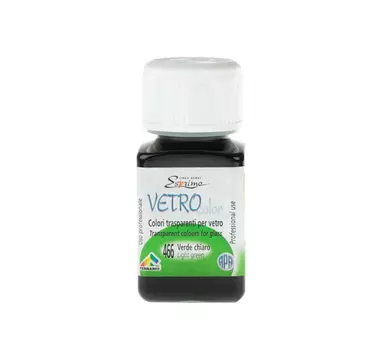 Краска по стеклу Ferrario "Vetro Color" 50 мл Зеленый светлый №466