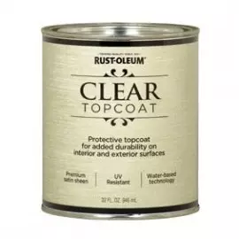 Лак финишный на акриловой основе Rust-oleum 946 мл прозрачный