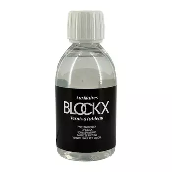 Лак покрывной глянцевый для живописи Blockx 125 мл