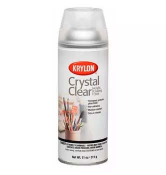 Лак защитный Krylon "Acrylic" 311 г глянцевый, в аэрозоли