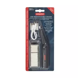 Ластик электрический Derwent с зарядкой USB