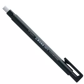 Ластик-ручка Tombow Mono Zero Eraser прямоугольный наконечник, черный, 2,5х5 мм
