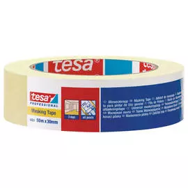 Лента-скотч малярная TESA бумажная 30 мм х 50 м