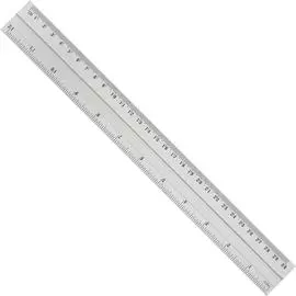 Линейка металлическая Attache 30 см "Line"