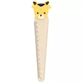 Линейка с топпером MESHU "Deer" 12 см, европодвес