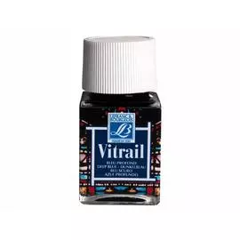 Краска по стеклу Lefranc&Bourgeois "Vitrail" 50 мл Насыщенный синий №465