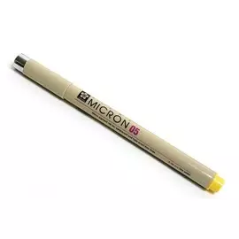 Линер Sakura "PIGMA MICRON 05" 0,45 мм, желтый