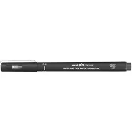 Линер UNI PIN04-200 (S) 0,4 мм, черный