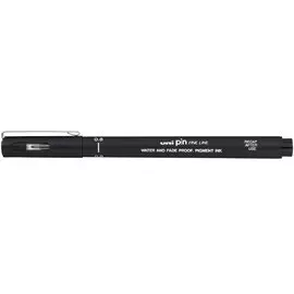 Линер UNI PIN08-200 (S) 0,8 мм, черный