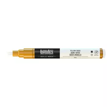 Маркер акриловый Liquitex "Paint marker Fine" 2 мм, Желтый оксид