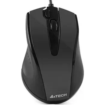Мышь A4Tech V-Track Padless N-500F черный оптическая (1000dpi) USB (4but)
