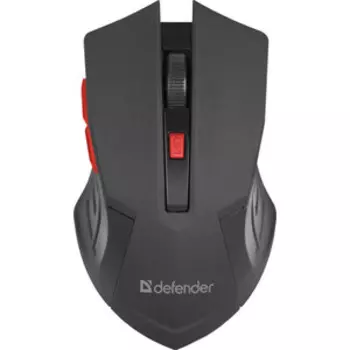 Мышь Defender Accura MM-275 красный,6 кнопок, 800-1600 dpi (52276)