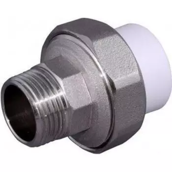 Муфта переходная Pro Aqua PP-R W комбинированная разъемная с наружной резьбой 50х1 1/2 дюйма