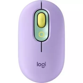 Мышь Logitech POP Mouse with emoji - DAYDREAM_MINT - 2.4GHZ/BT - EMEA - CLOSE BOX (910-006547)