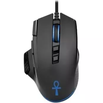 Мышь Oklick 727G ANUBIS черный оптическая (5800dpi) USB (9but) (1465489)