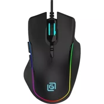 Мышь Oklick 729G LABYRINTH черный оптическая (6400dpi) USB (7but) (1465496)