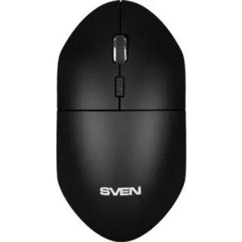 Мышь Sven RX-515SW чёрная (2,4 GHz, 3+1кн. бесш. кн., 800-1600DPI, блист) (SV-019969)