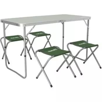 Набор мебели Helios стол + 4 табурета (HS-TA-21407+HS-21124-G)