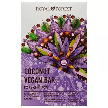 Шоколад Royal Forest Vegan Bar 50 г горький 70%