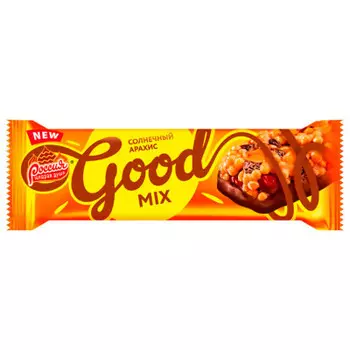 Шоколадный батончик Good Mix арахисовый 24*33 г