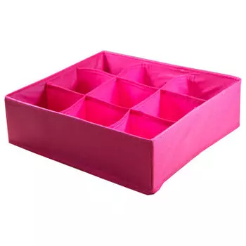 Система хранения Save&amp;Soft 9 отд 33*28*10 см неткан материал малиновый aft-181103